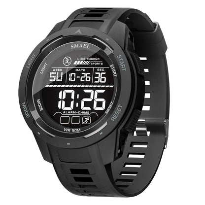8105 Digital Watches Sports LED Wristwatches Men'S 50M Waterproof Watch Digital Light Stopwatch Watch for Men