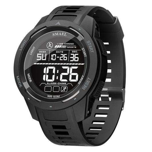 8105 Digital Watches Sports LED Wristwatches Men'S 50M Waterproof Watch Digital Light Stopwatch Watch for Men