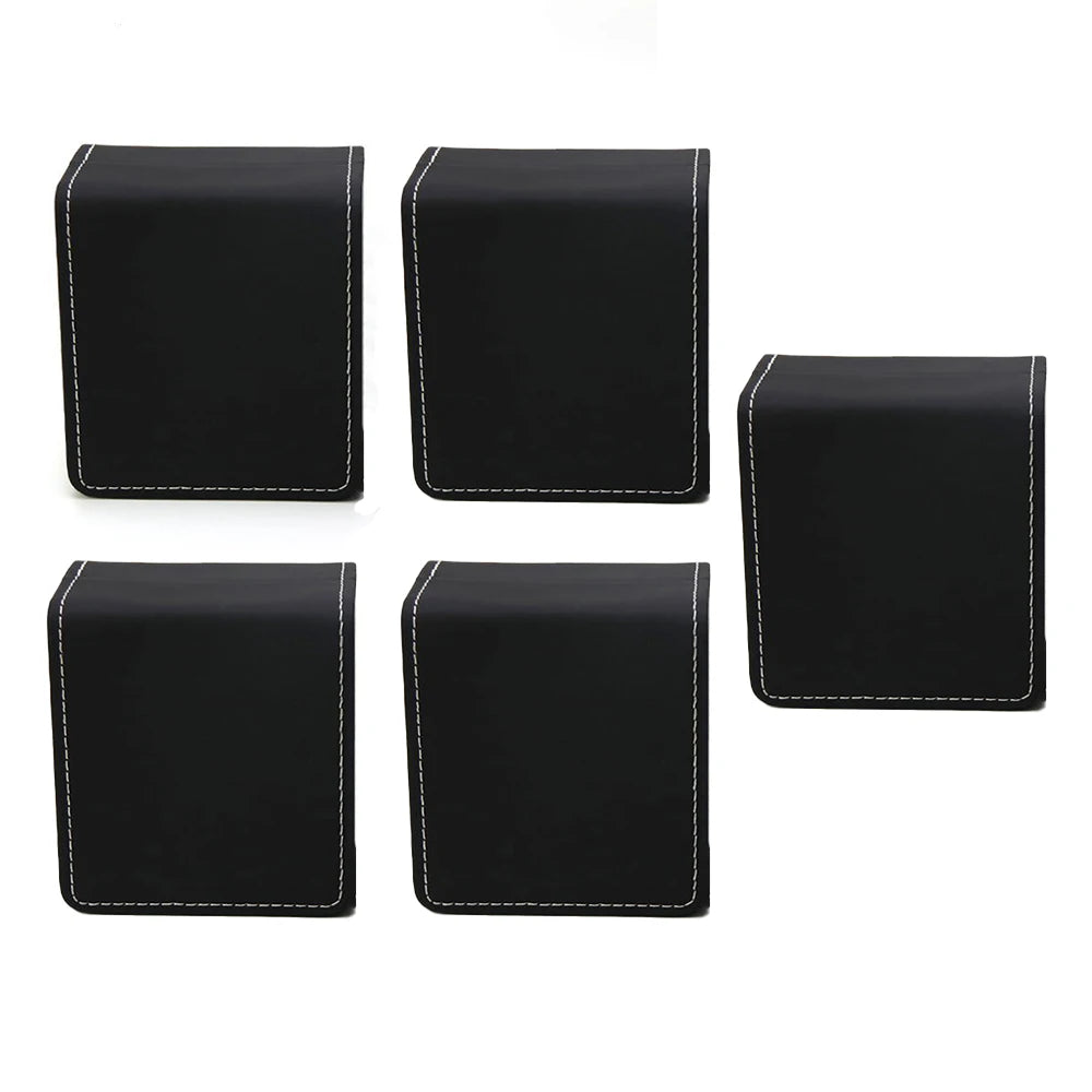 Écrin montre solo en cuir PU avec coussin, coffret cadeau
