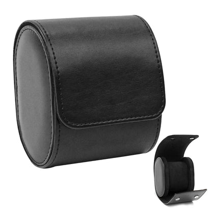 Coffret montre en cuir véritable, écrin à compartiments matelassés