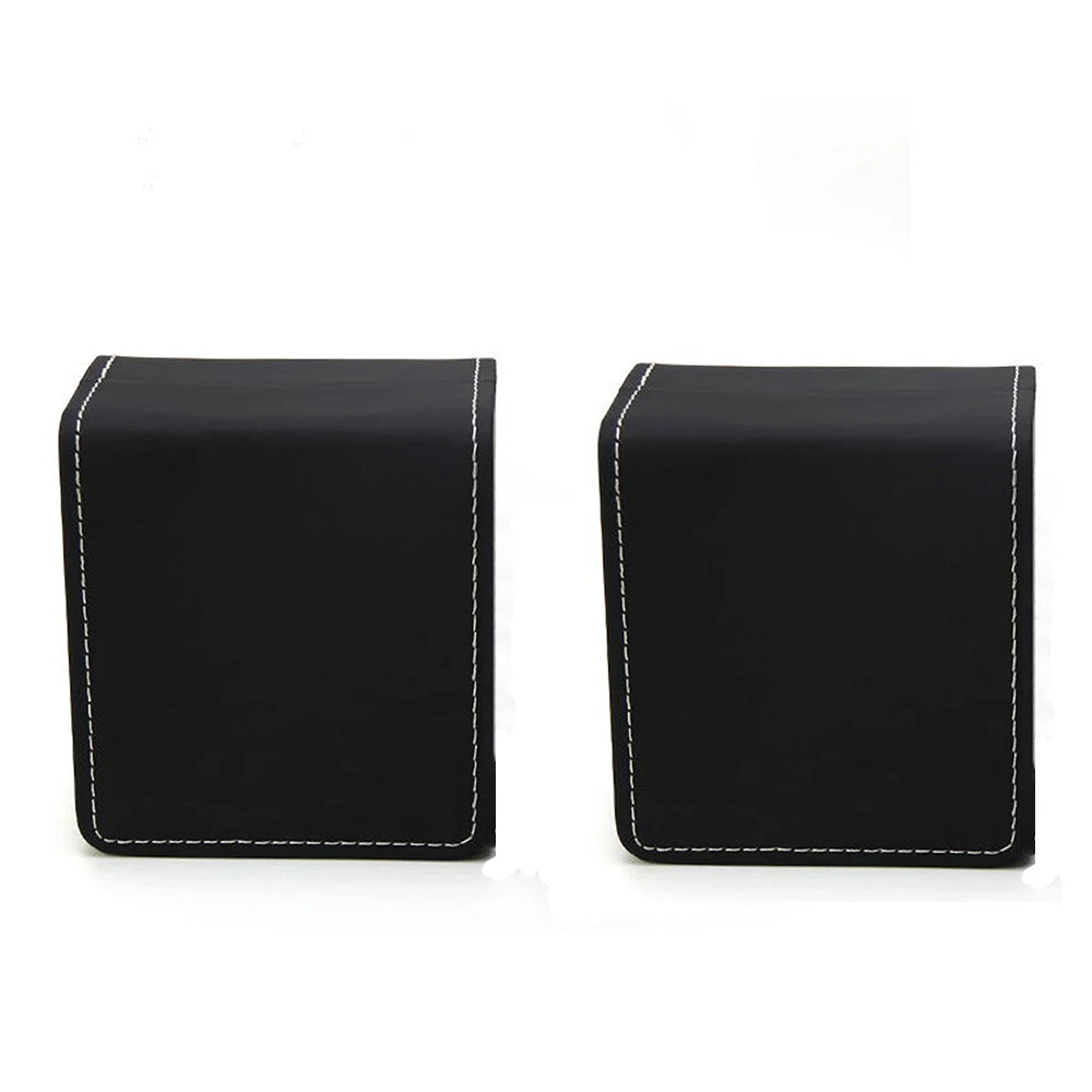 Écrin montre solo en cuir PU avec coussin, coffret cadeau