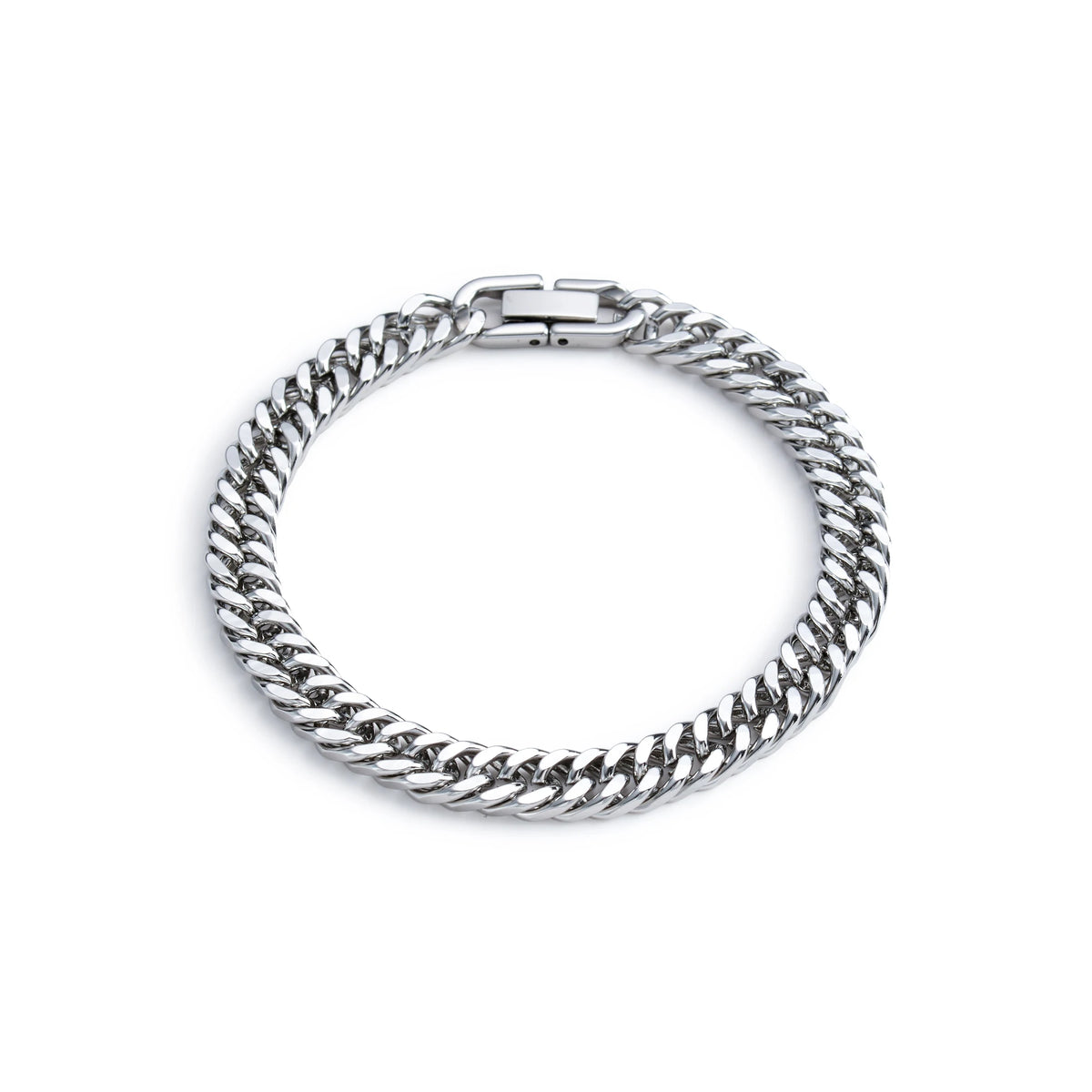 Bracelet Chaîne Cubaine Homme Acier Inoxydable – Style Intemporel