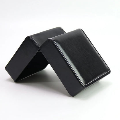 Écrin montre solo en cuir PU avec coussin, coffret cadeau