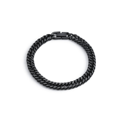 Bracelet Chaîne Cubaine Homme Acier Inoxydable – Style Intemporel