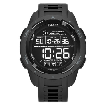 8105 Digital Watches Sports LED Wristwatches Men'S 50M Waterproof Watch Digital Light Stopwatch Watch for Men
